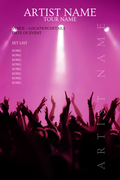 Custom Set List Poster (Custom Image)